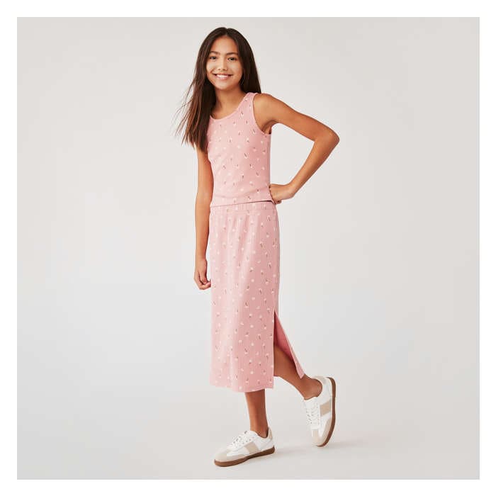 Kid Girls' Rib Tank